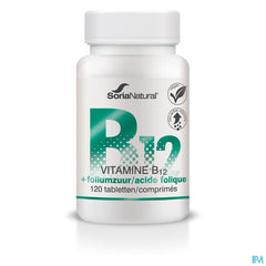 Soria Vitamine B12+acide Folique 250mg Comp 120