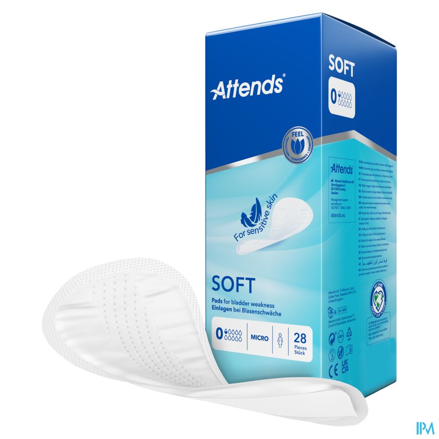 Attends Soft 0 Ultra Mini Couche Anatom. 1x28