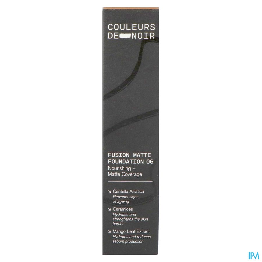 Couleurs De Noir Fus. Matte Fdt 06 W. Rose 30ml