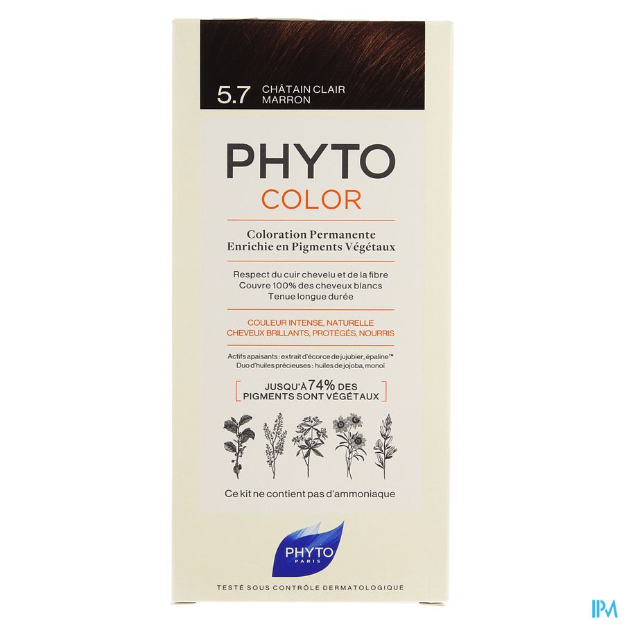 Phytocolor 5.7 Chatain Clair Marron