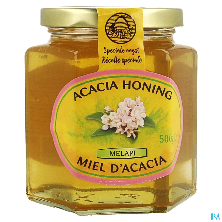 Melapi Miel Acacia Liquide 500g 5520 Revogan