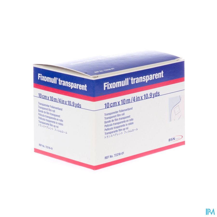 Fixomull T Fixation Pansement 10cmx10m 1 7221601