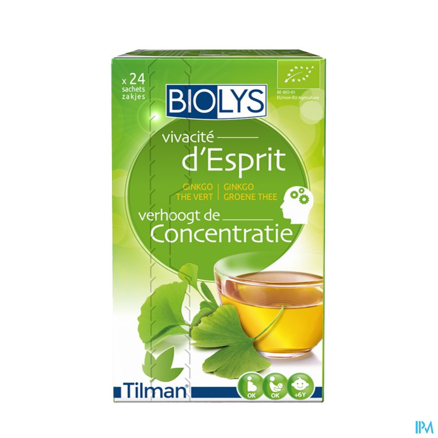 Biolys® Ginkgo-Thé vert