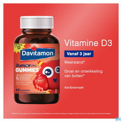 Davitamon® Junior Goût Fraise Gummies 60 À Partir De 3 Ans