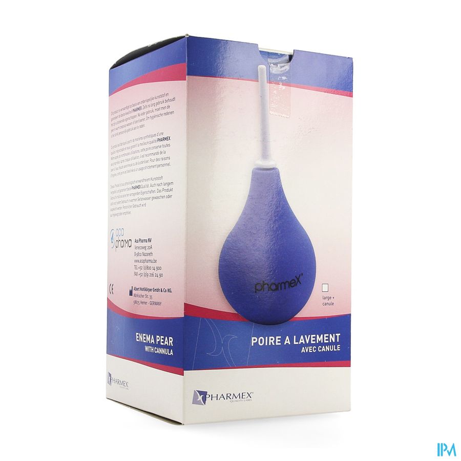 Pharmex Poire + Canule 483ml Xl