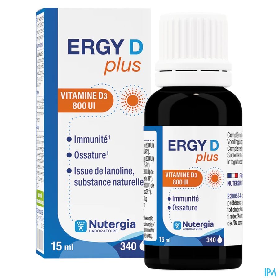 Ergy D Plus Fl 15ml