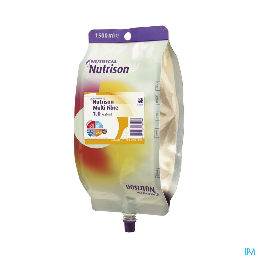Nutrison Multi Fibre 1.0kcal/ml Alimentation Complète Par Sonde Bouteille 1,5L