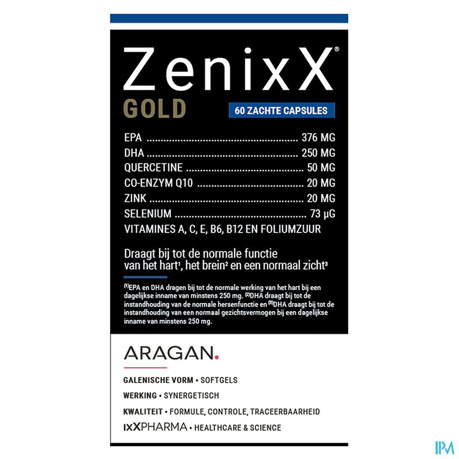 Zenixx Gold Caps 60x890mg Nf