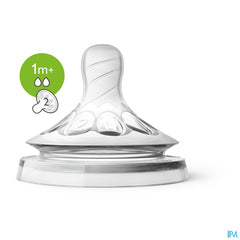 Philips Avent Natural 2.0 Tetine 2 Trous SCF042/27