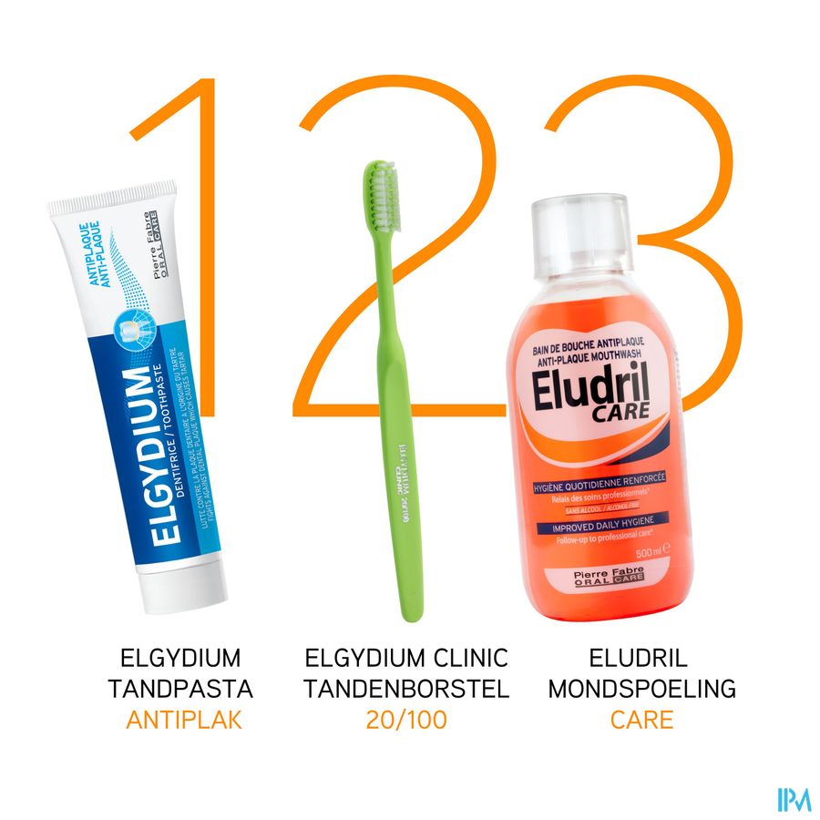 Eludril Care - bain de bouche quotidien Antiplaque