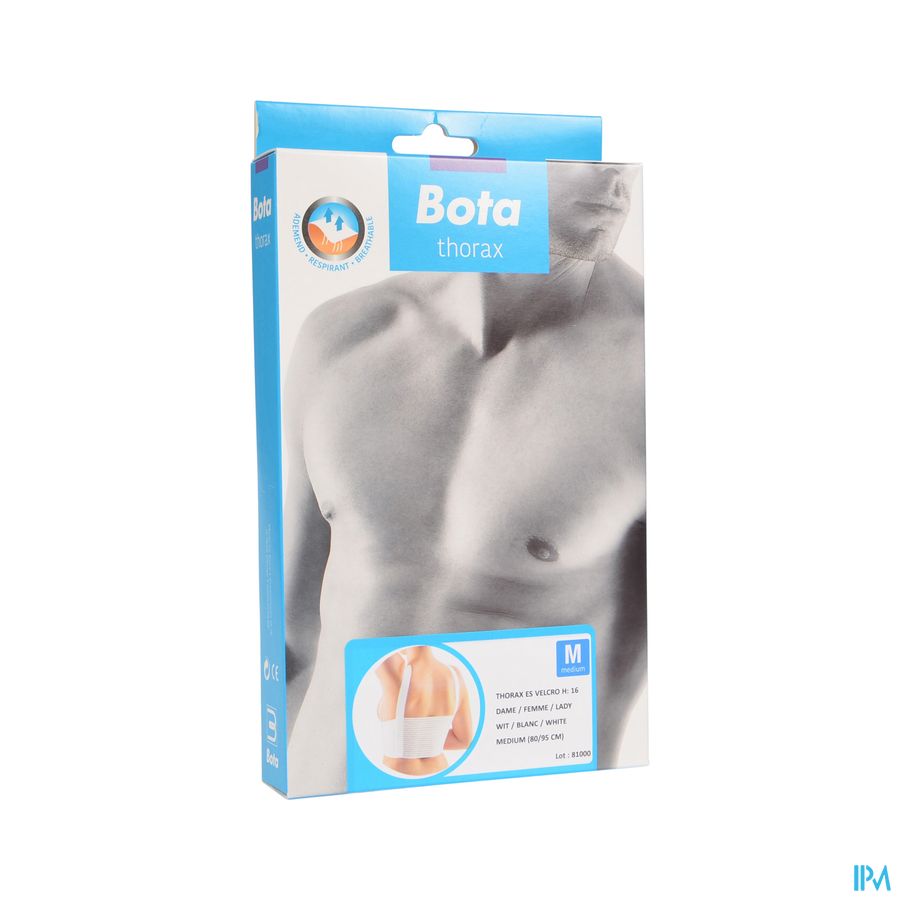 THORAX  ES DAME VELCRO - HAUTEUR 16 CM \  MEDIUM = 80/95 CM