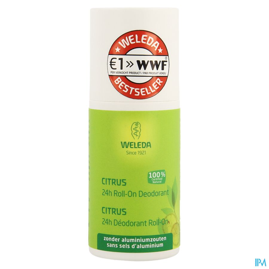 Weleda Deodorant Citrus 24h Roll-on 50ml