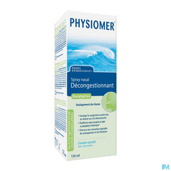 Physiomer® Eucalyptus Spray Nasal135ml Décongestionne Nez Bouché (Rhinosinusite)