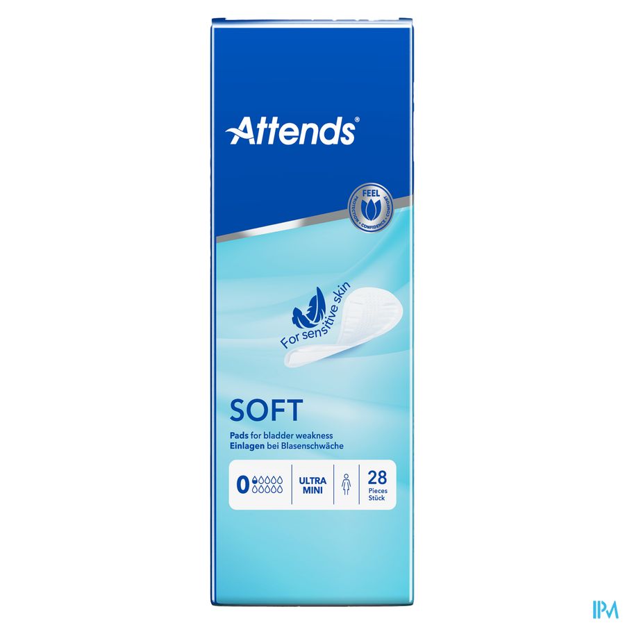 Attends Soft 0 Ultra Mini Couche Anatom. 1x28