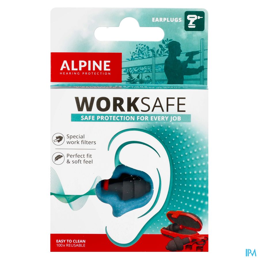 Alpine Worksafe Bouchon Oreille 1p