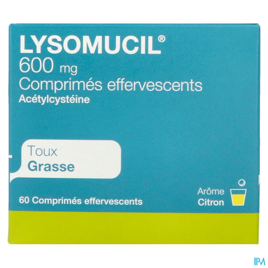 Lysomucil 600 Comp Eff. 60 X 600mg