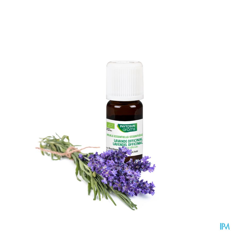 Phytosun® Huile Essentielle Lavande officinale – 10 ml – Détente et soins de la peau