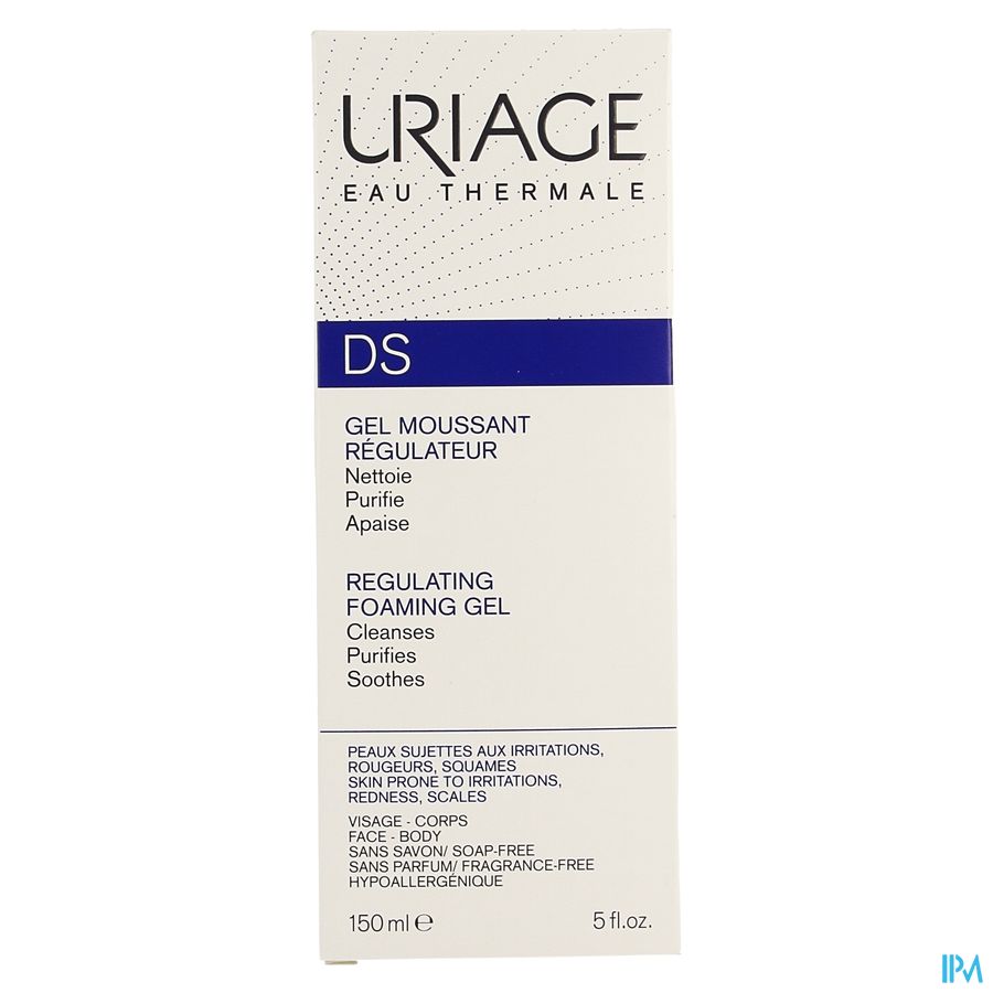 Uriage Ds Gel Nettoyant Tube 150ml