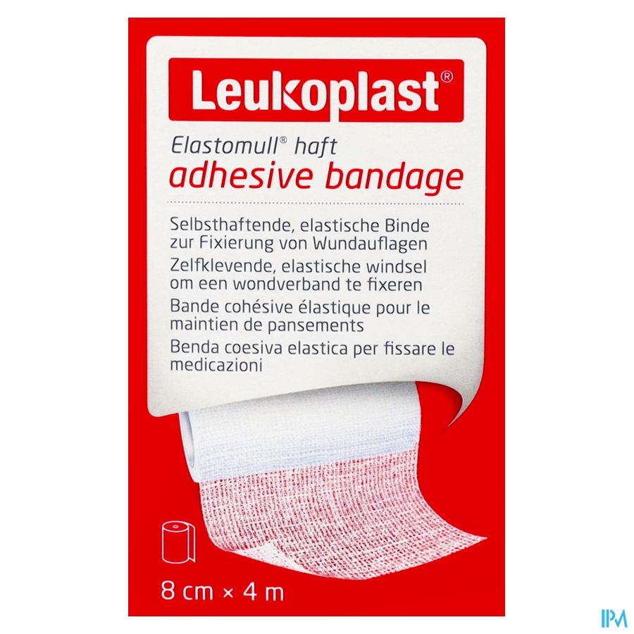 Elastomull Haft 8cmx4m 1 Leukoplast