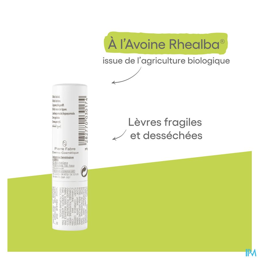 A-DERMA - LES INDISPENSABLES STICK LÈVRES - Stick à lèvres A-derma - LES INDISPENSABLES