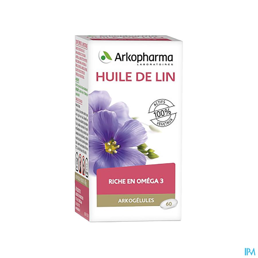 Arkogelules Huile De Lin Caps 45