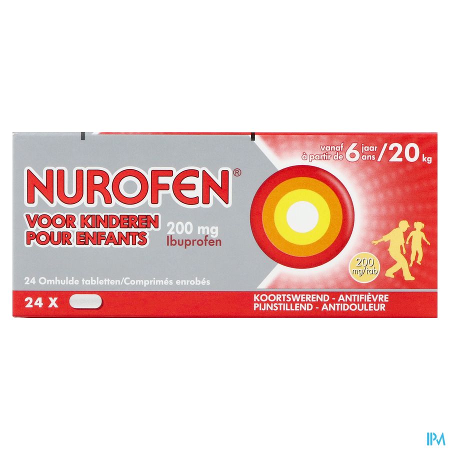 Nurofen Enfant 200mg Comp Pell 24 Rempl.2475739