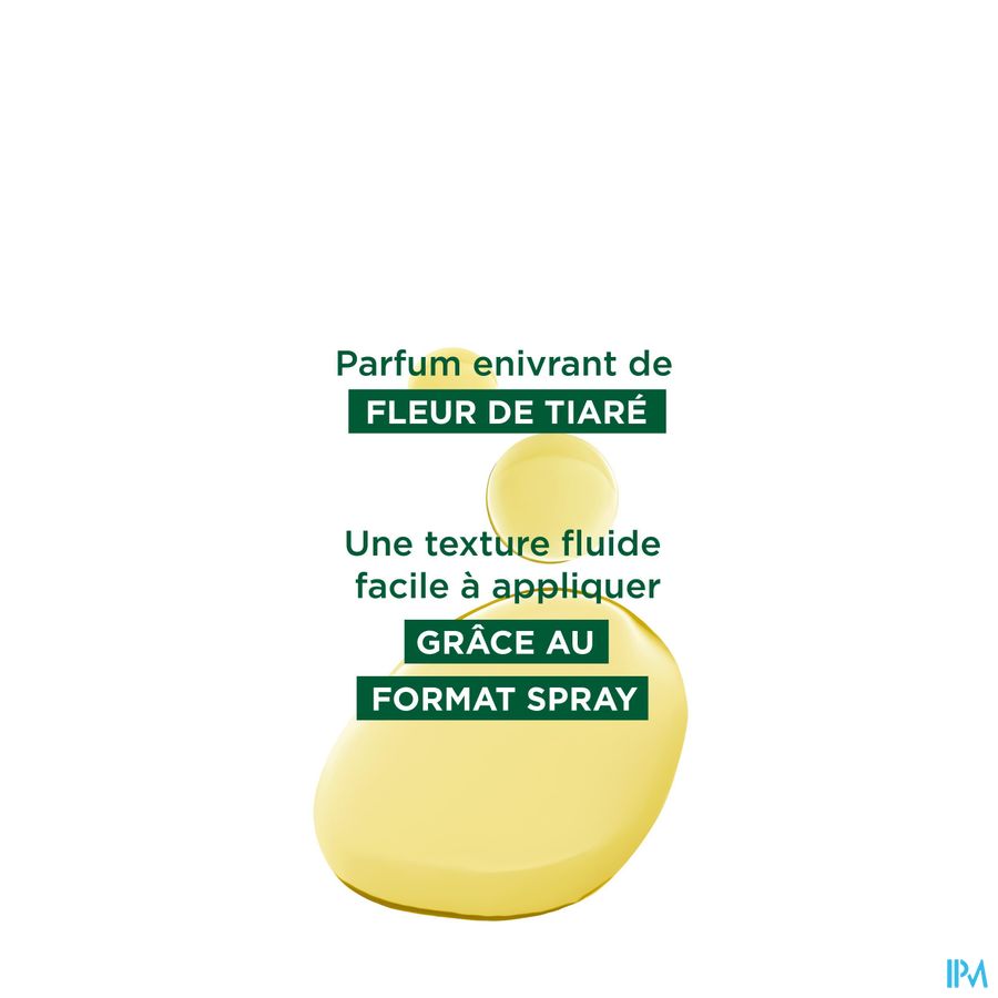 Klorane — Huile protectrice capillaire au Tamanu BIO et Monoï — Cheveux exposés au soleil