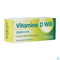 Vitamine D Will 25000ui Caps Molle 24