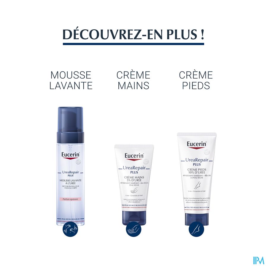 UreaRepair Plus Émollient 5% d'Urée Parfum Apaisant Peau Sèche et Rugueuse avec pompe 400ml