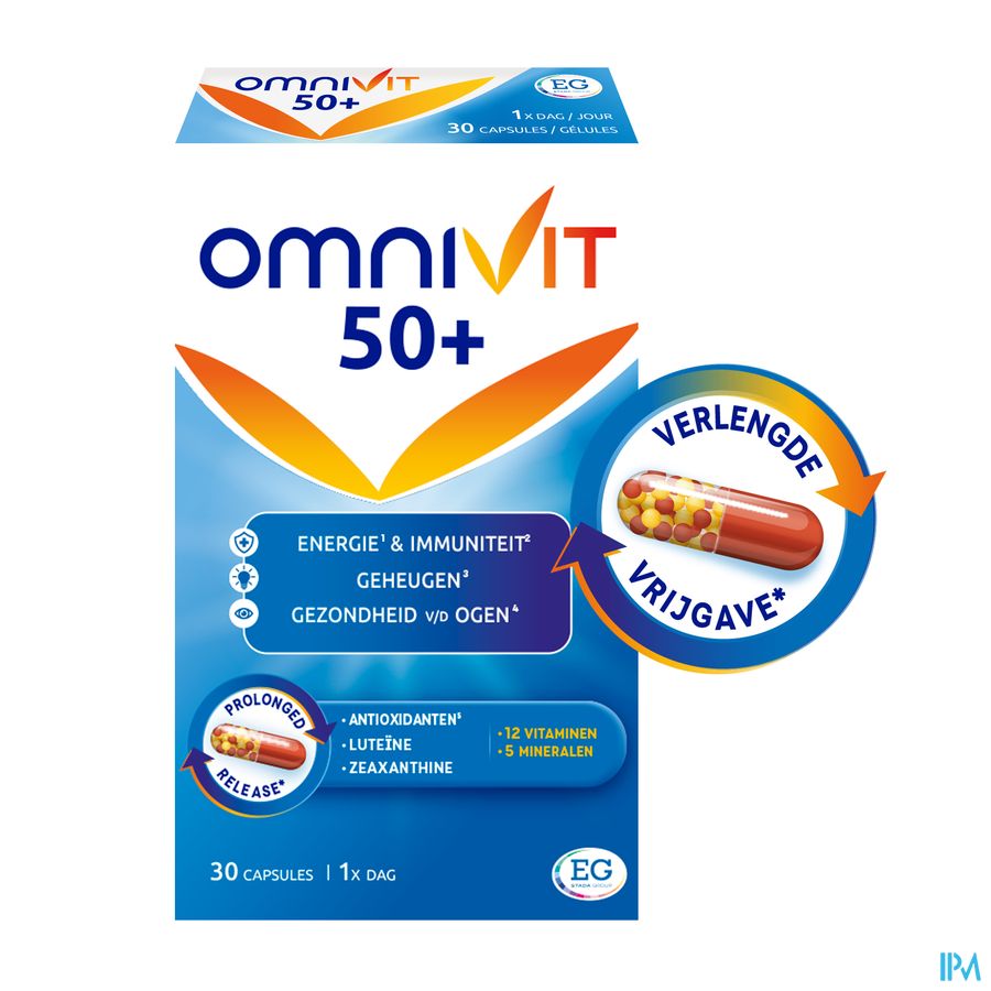 Omnivit 50+ Caps 30