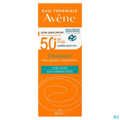 Eau Thermale Avène - Cleanance solaire SPF 50+