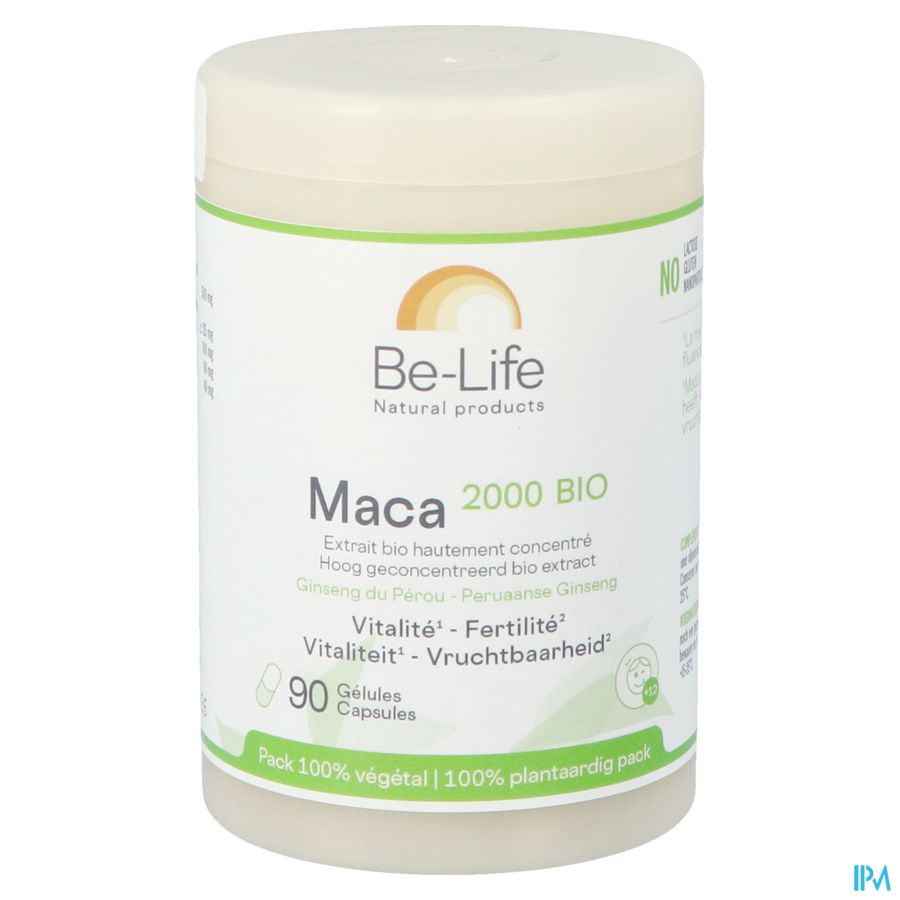 Maca 2000 Bio Be Life Nf Pot Caps 90 Remp.3507027