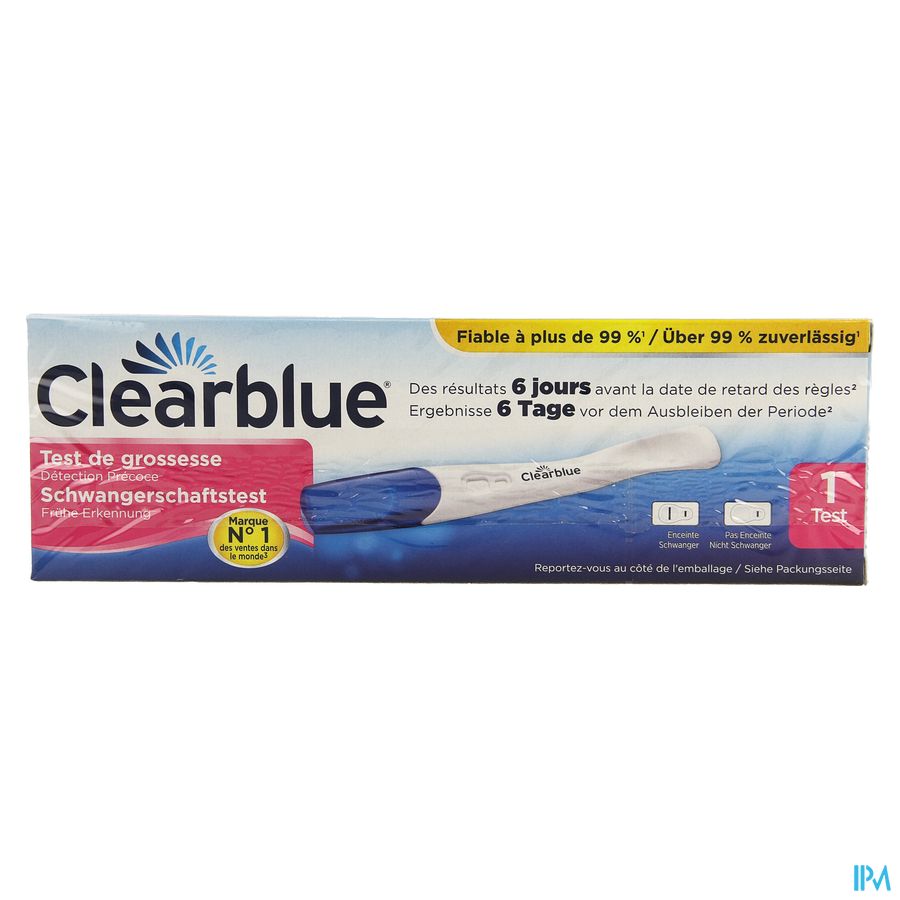 Clearblue Early Vision Stick Test Grossesse 1