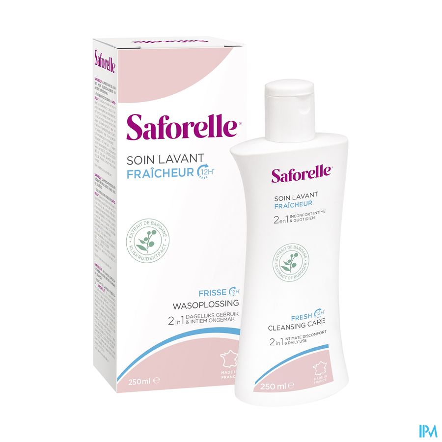 Saforelle Soin Lavant Fraicheur Fl 250ml