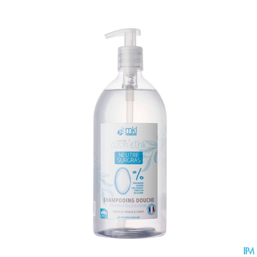 Cosm'ethik Gel Douche Neutre Fl Pompe 1l