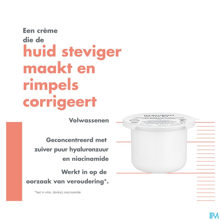 Eau thermale Avène Hyaluron Activ B3 Crème régénération cellulaire Anti-Age acide hyaluronique 50 ml