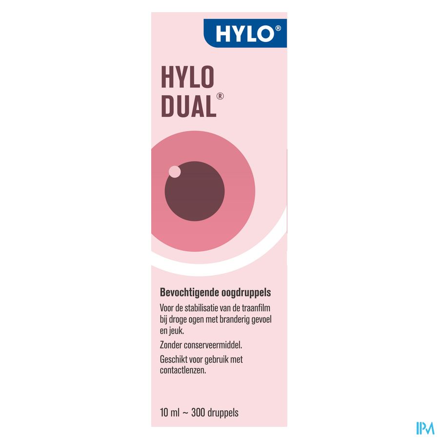 HYLO-Dual Gutt Oculaires 10Ml