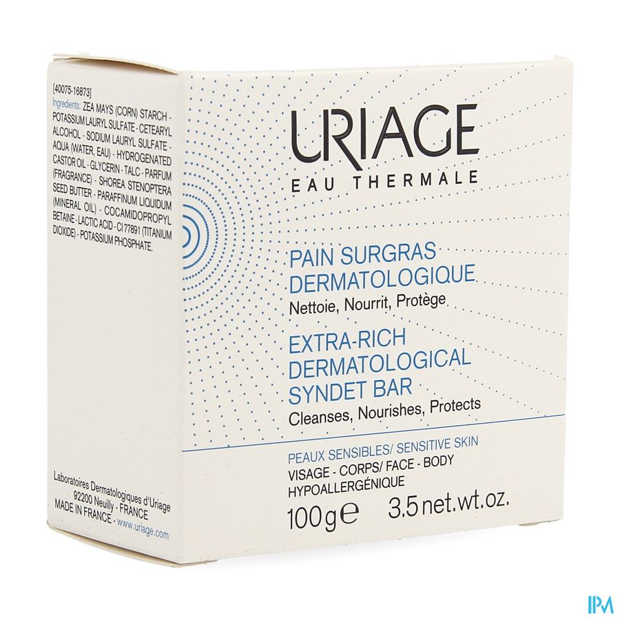 Uriage Thermale Pain Surgras 100g