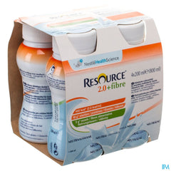 Resource 2.0 Fibre Neutre 4x200ml 12100792