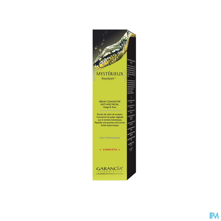 Garancia Mysterieux Repulpant Gel Fl Pompe 30ml