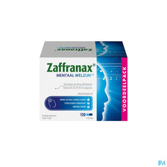 Zaffranax® Bien-être Mental 120 Gélules - Stress (4), Fatigue (3), Émotionnel (1)