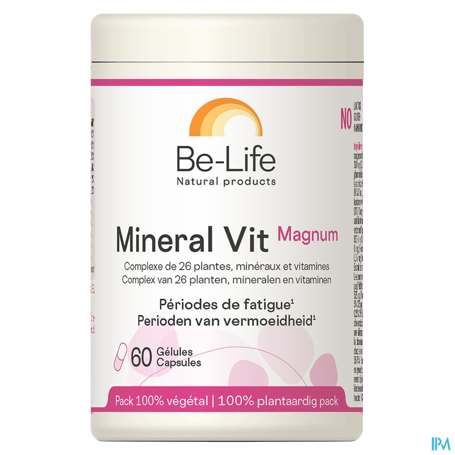 Mineral Vit Magnum Be Life Gel 60