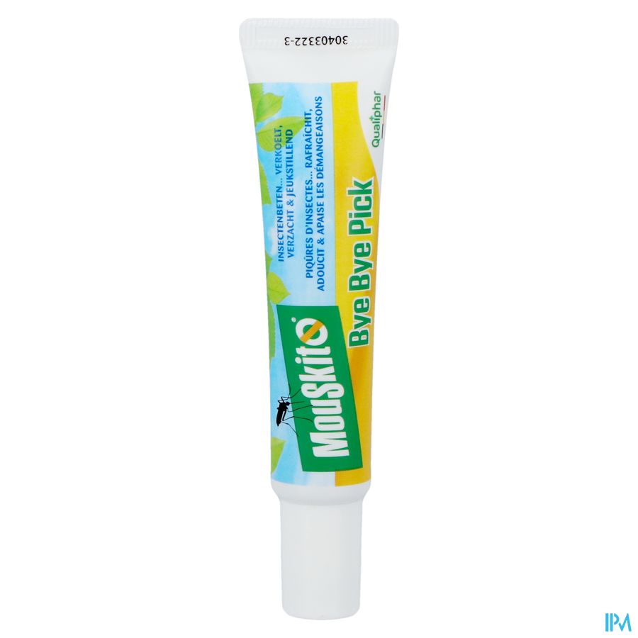 Mouskito Bye Bye Pick 15 ml - Roller rafraichit & apaise après piqûres d'insectes