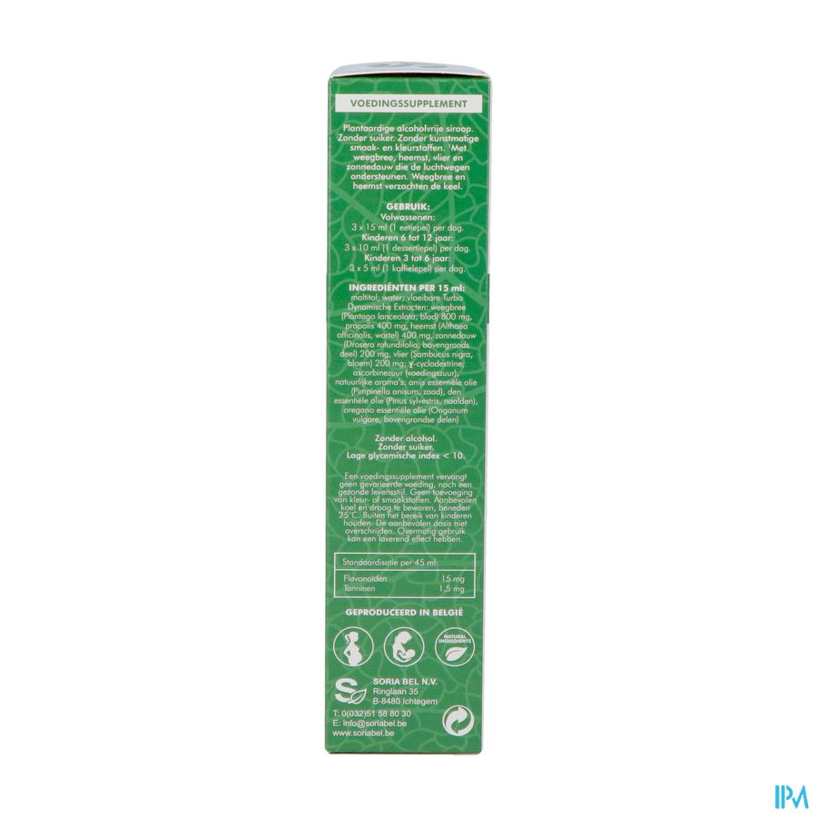 Soria Pectolis Sirop 200ml Rempl.3415726