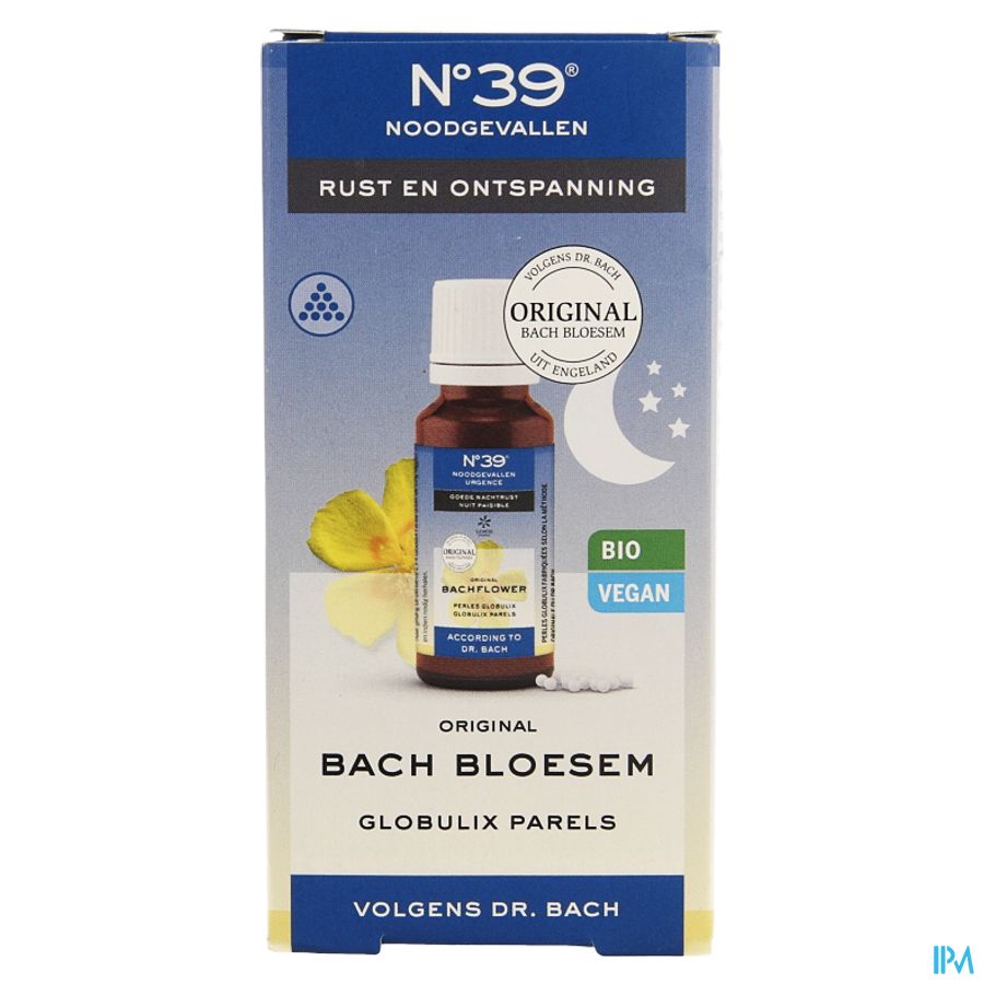 Fleurs de Bach Bio N°39 Urgence Nuit Perles 20g