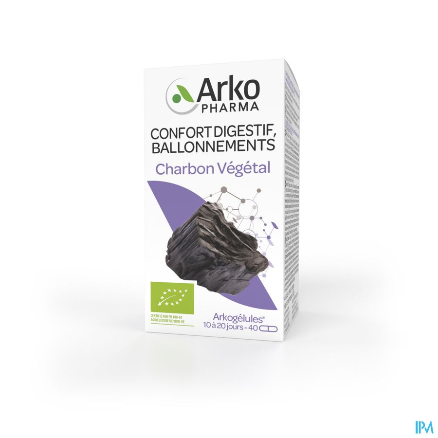 Arkogelules Charbon Vegetal Bio Caps 45