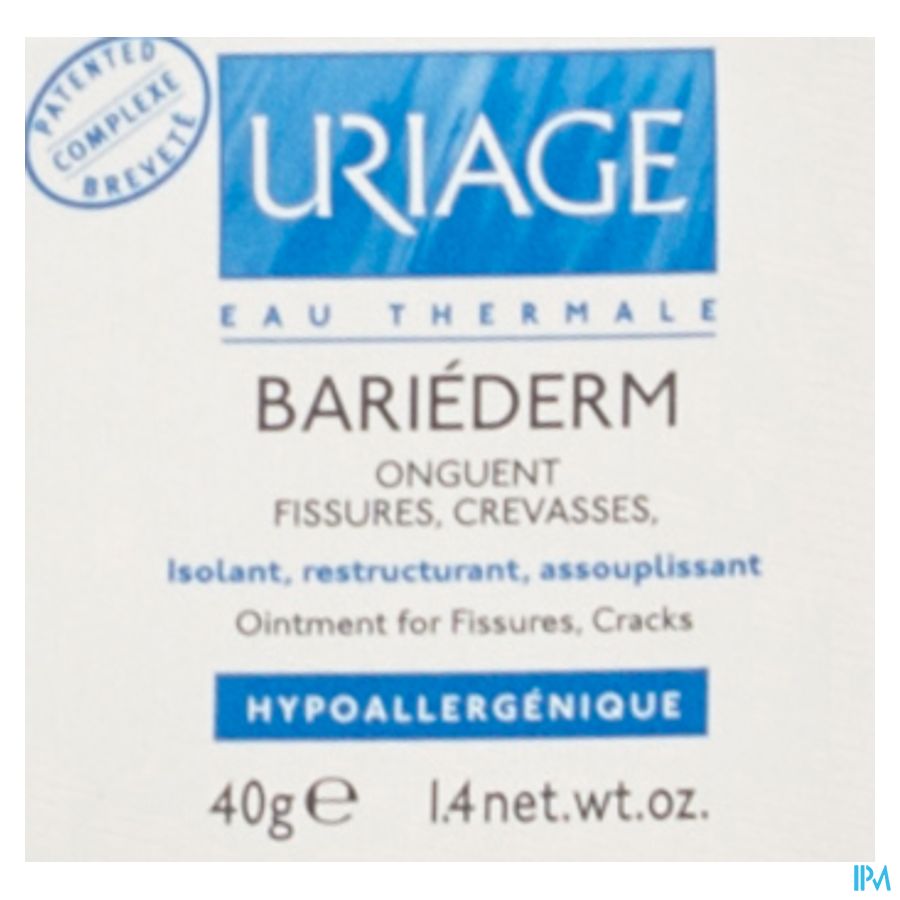 Uriage Bariederm Fissures-crevasses Onguent 40g