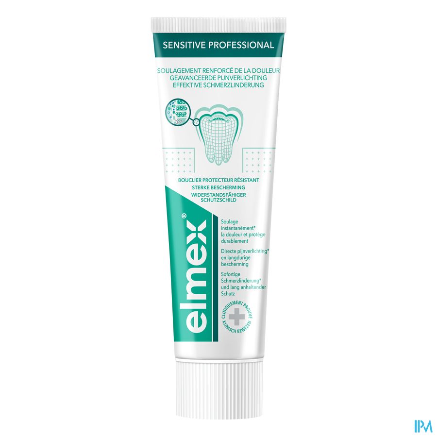 elmex Sensitive Professional Dentifrice Dents Sensibles 75ml