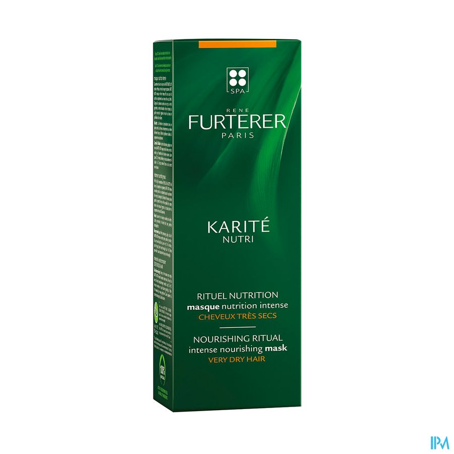 René Furterer - Masque nutrition intense - Masque nourrissant d'exception au beurre de Karité - KARITE NUTRI