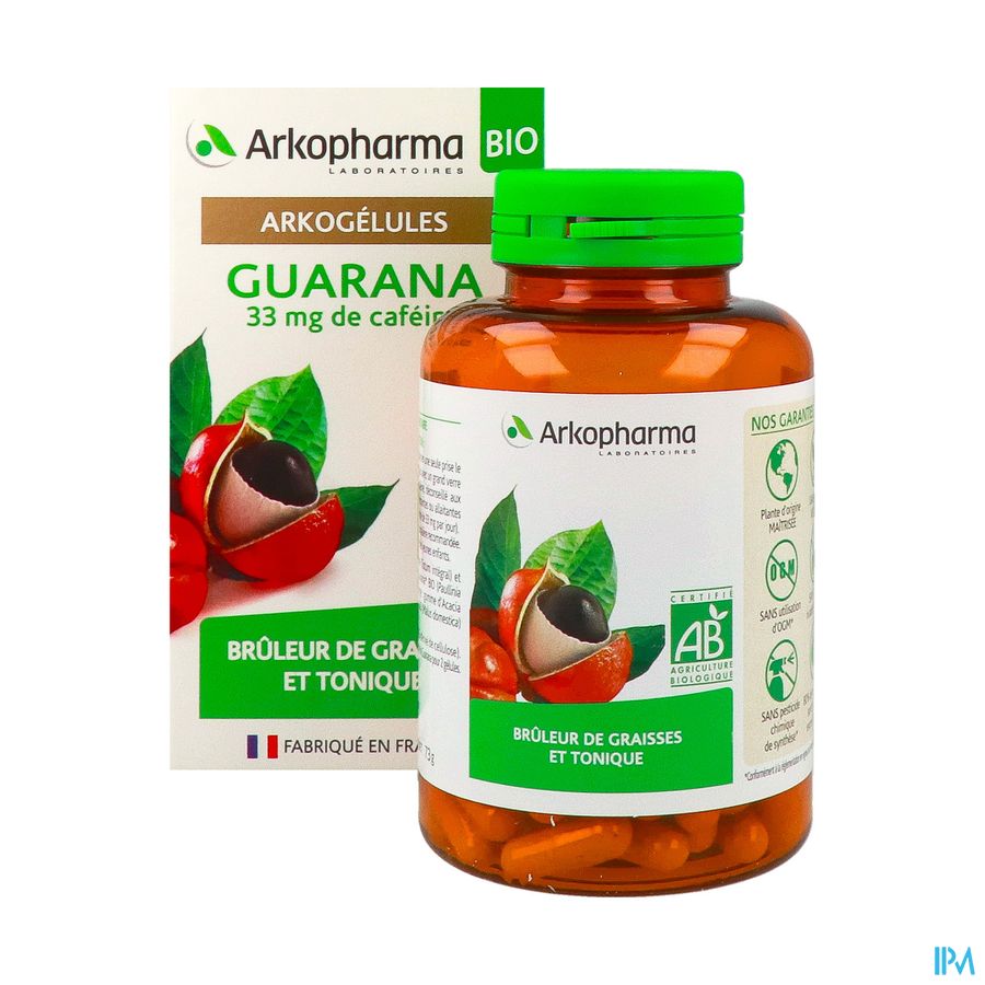 Arkogelules Guarana Bio Caps 130